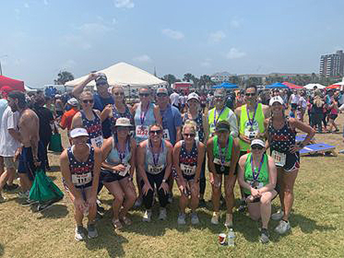 Area runners compete at BeachtoBay Relay Marathon Lavaca County Today